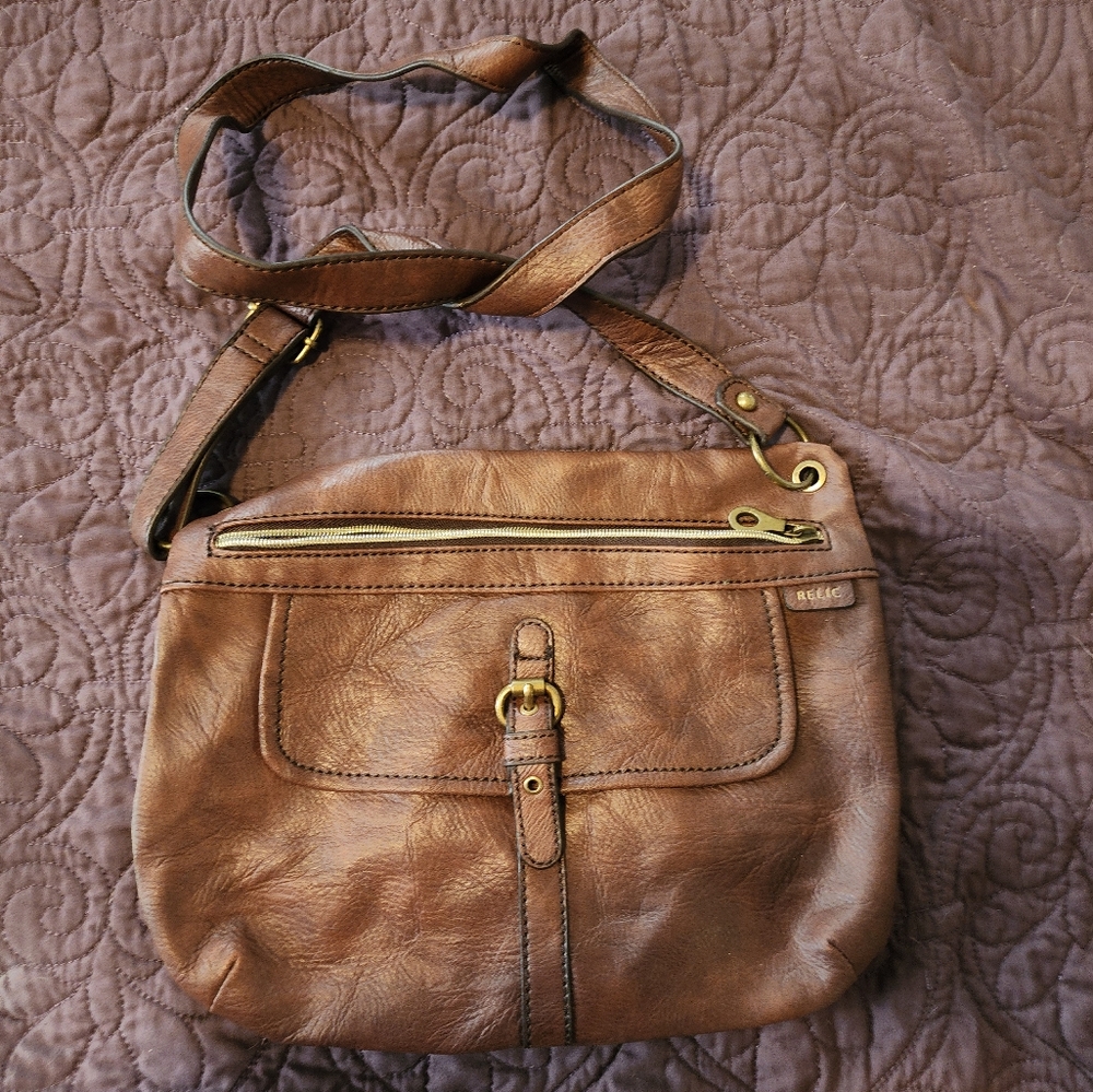 Brown Cross Body Purse